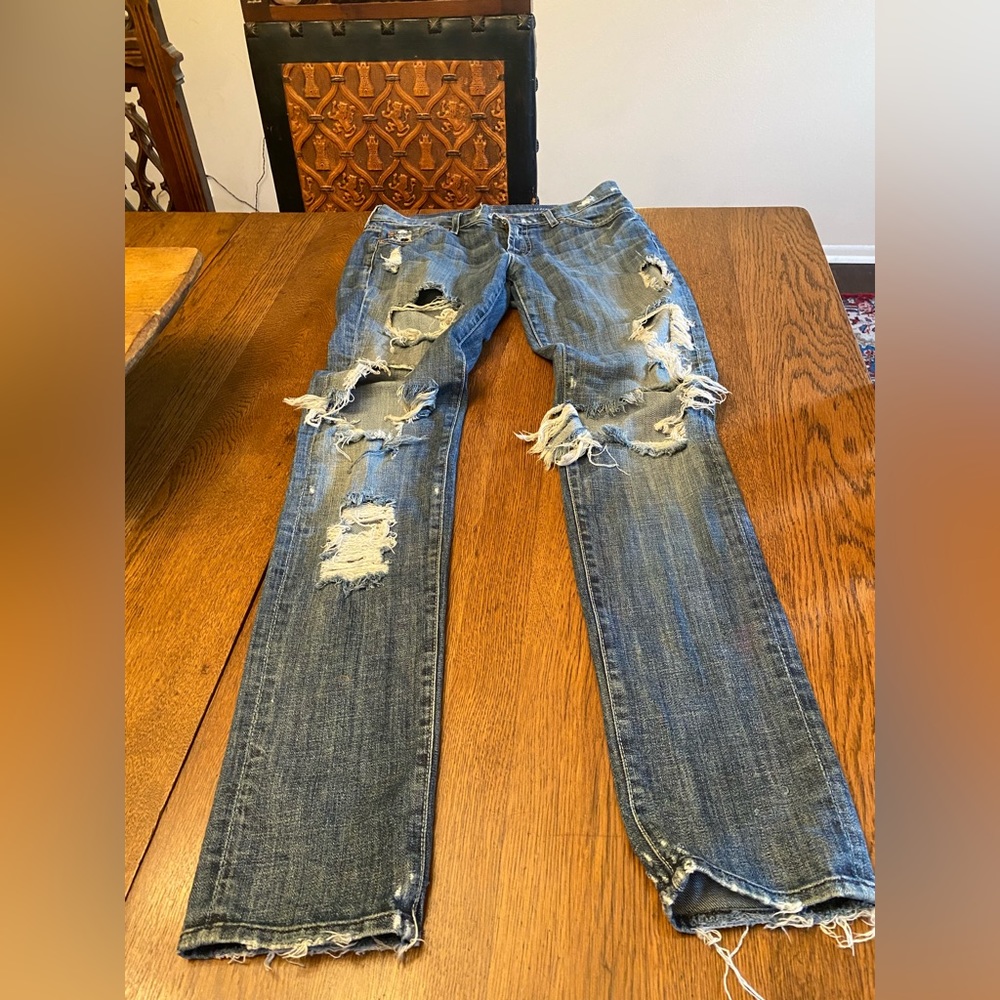 Used Women’s Ripped Jean - Picture 2 of 4